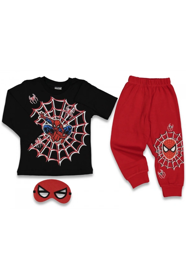 ÖRÜMCEK ADAM BASKILI ERKEK PİJAMA TAKIMI