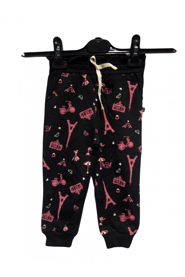 PARİS BASKILI KIZ TEK ALT