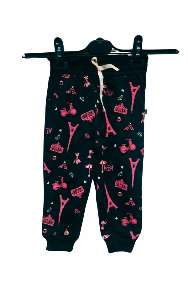 PARİS BASKILI KIZ TEK ALT