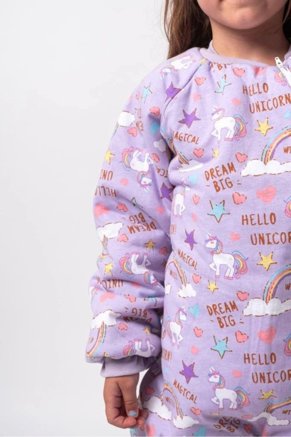 UNICORN DESENLİ KIZ UYKU TULUMU - 2,5 TOGG