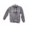 ALNACE BASKILI KAPÜŞONLU ERKEK SWEATSHIRT