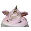 UNICORN DETAYLI KIZ BORNOZ