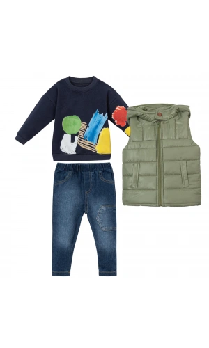 ALICE ŞİŞME YELEKLİ ERKEK TAKIM