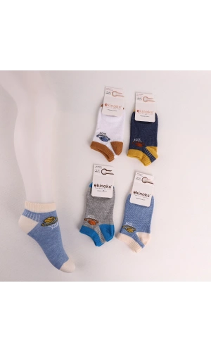 ERKEK ÇOCUK BASKETBALL DESEN PATİK ÇORAP