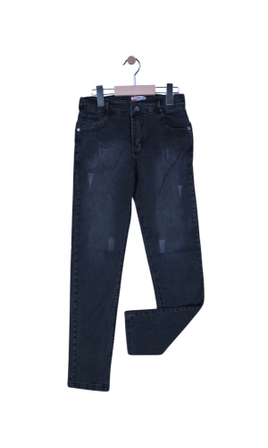 ÇİZİKLİ LİKRALI JEANS ERKEK PANTOLON