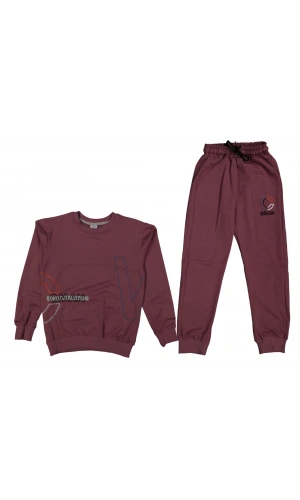 COMAN NAKIŞLI ERKEK EŞOFMAN TAKIMI