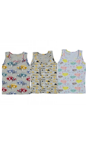 DESENLİ ASKILI ERKEK ATLET