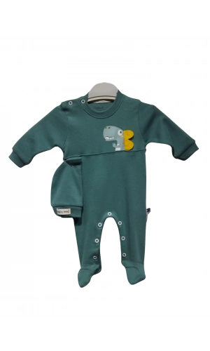 DINAZOR DETAYLI INTERLOK PATİKLİ ERKEK TULUM