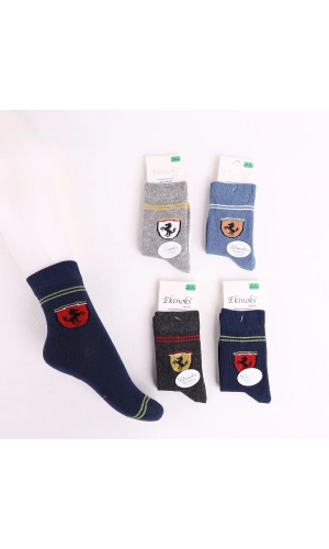 ERKEK ÇOCUK COPY DESEN SOKET ÇORAP