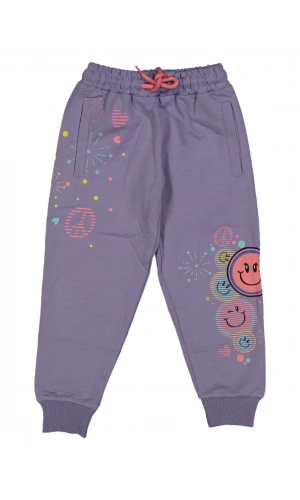 FİLETO CEPLİ EMOJİLİ KIZ TEK ALT