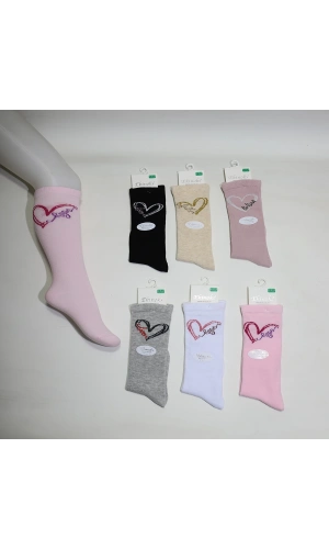 KIZ ÇOCUK ANGEL DİZ ALTI ÇORAP