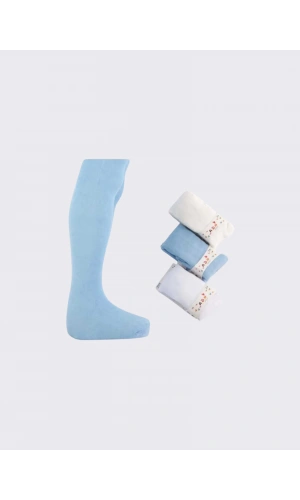 KIZ ÇOCUK DÜZ KÜLOTLU ÇORAP
