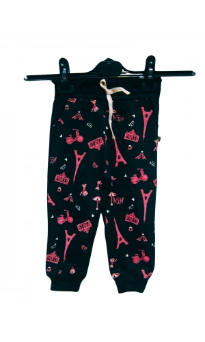 PARİS BASKILI KIZ TEK ALT