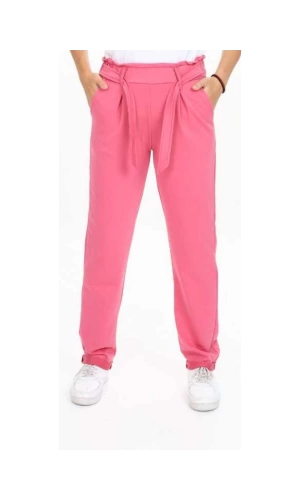 PİLE KAŞELİ KIZ PANTOLON
