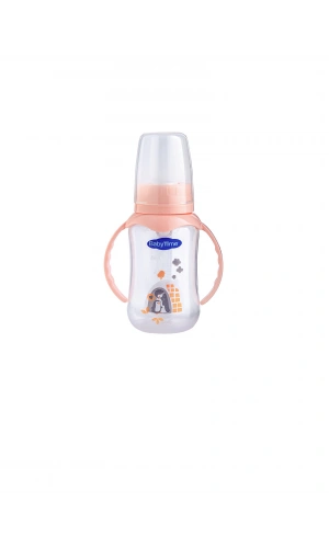 PP KULPLU SİLİKON KİRAZ UÇLU BİBERON (150 ml.)