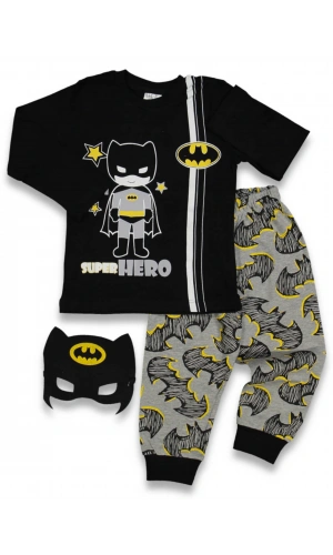 BATMAN BASKILI ERKEK PİJAMA TAKIMI