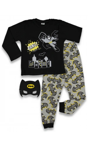 BATMAN BASKILI ERKEK PİJAMA TAKIMI