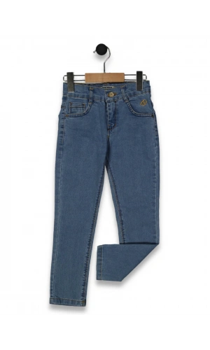 CEP NAKIŞLI ERKEK JEANS PANTOLON