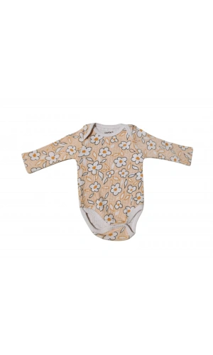 HANA ÇİÇEKLİ RAPORLU KIZ BODY