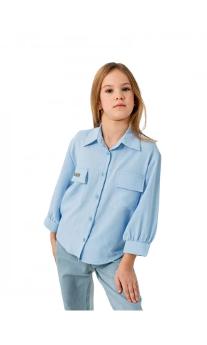 KOL BÜZGÜLÜ KIZ GÖMLEK