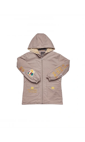 KÜP NAKIŞLI ERKEK MONT