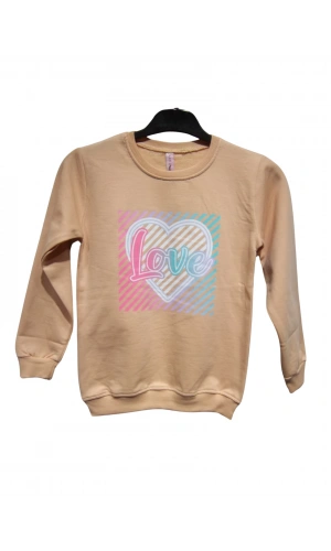 LOVE BASKILI KIZ SWEATSHIRT