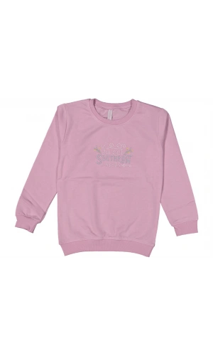 SWEET SOUTHERN NAKIŞLI KIZ SWEATSHIRT