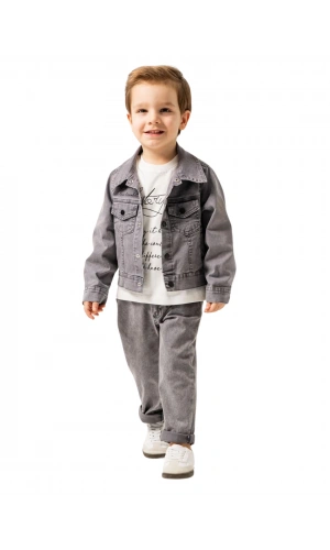 TSHIRTLÜ 3LÜ JEANS ERKEK TAKIM