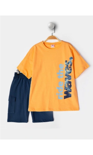 WAWES BASKILI ŞORTLU ERKEK TAKIM