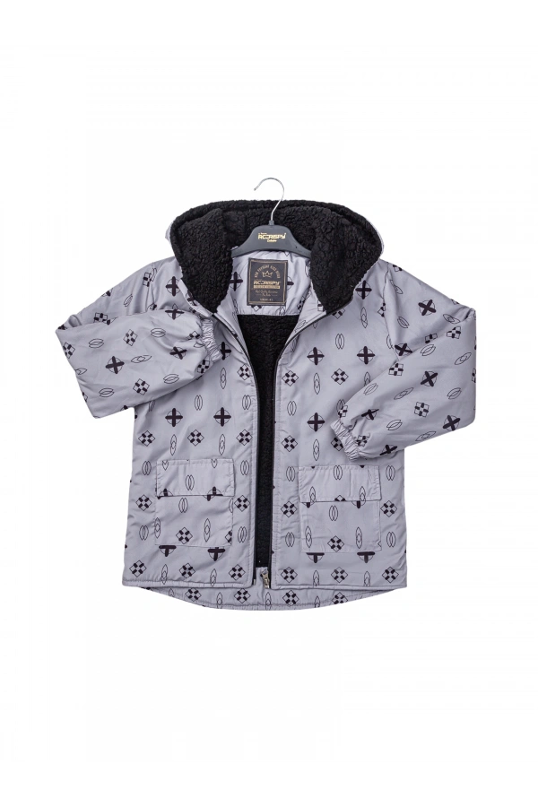 ARTI DESENLİ ERKEK MONT