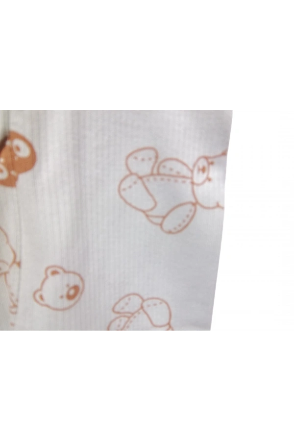 AYICIK BASKILI RİBANALI ERKEK TEK ALT