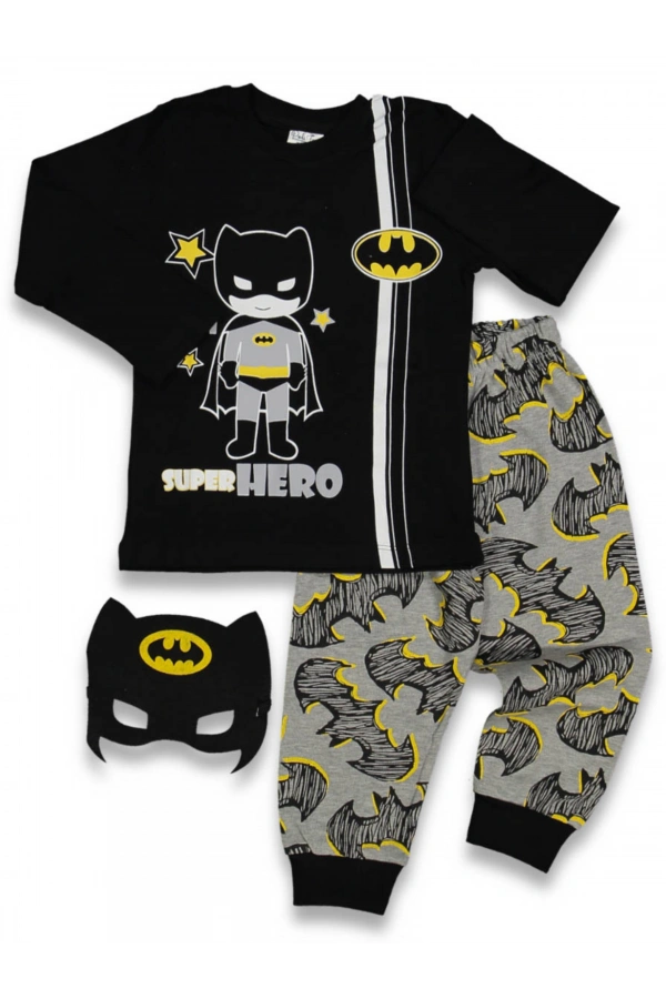 BATMAN BASKILI ERKEK PİJAMA TAKIMI