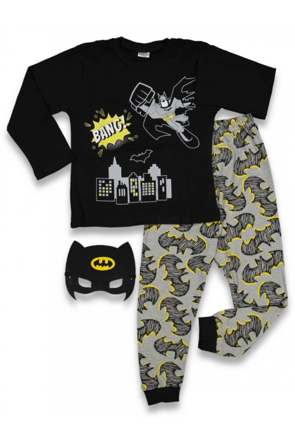 BATMAN BASKILI ERKEK PİJAMA TAKIMI