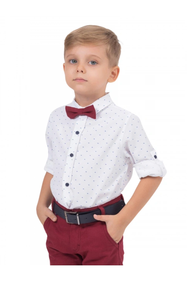 ÇİÇEKLİ GÖMLEKLİ ERKEK TAKIM