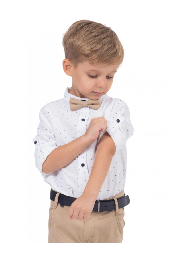 ÇİÇEKLİ GÖMLEKLİ ERKEK TAKIM