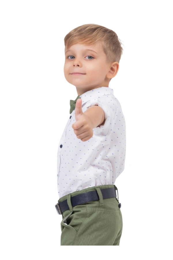 ÇİÇEKLİ GÖMLEKLİ ERKEK TAKIM