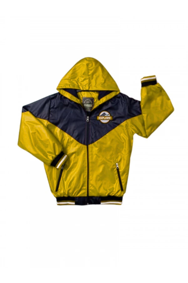 EXPLORE DETAYLI RİBANALI ERKEK YAĞMURLUK