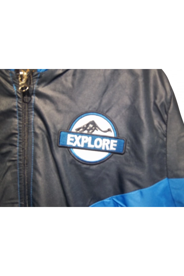 EXPLORE DETAYLI RİBANALI ERKEK YAĞMURLUK