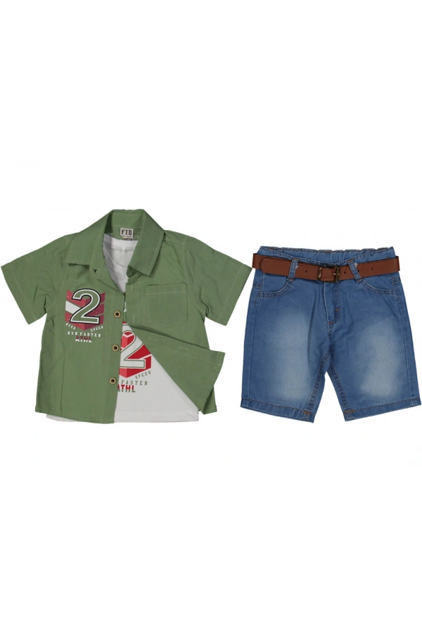 GÖMLEKLİ KAPRİLİ ERKEK TAKIM