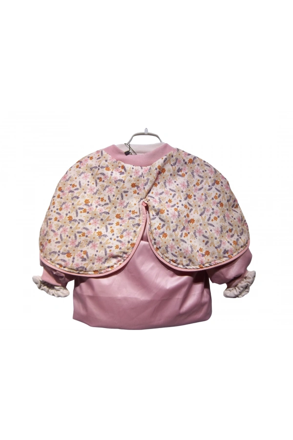 MOSAIC BIRD KAPÜŞONLU YAĞMURLUKLU KIZ TAKIM