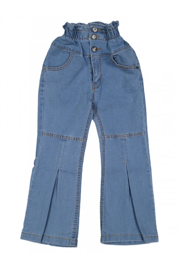 PAÇA ÇITÇITLI İSPANYOL PAÇA JEANS KIZ PANTOLON