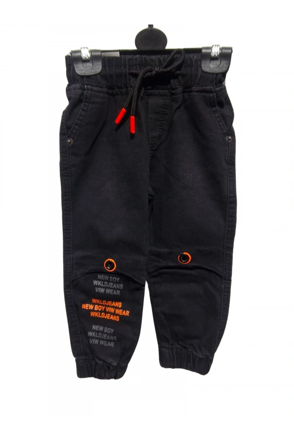 PAÇA LASTİKLİ JEANS ERKEK PANTOLON