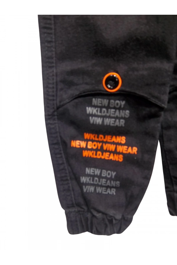 PAÇA LASTİKLİ JEANS ERKEK PANTOLON