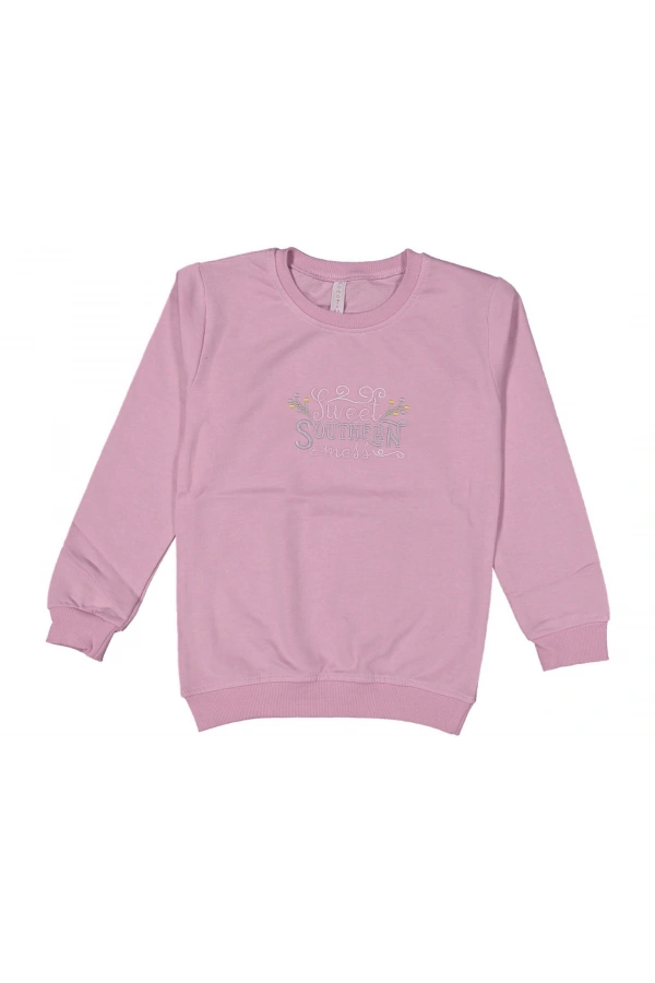 SWEET SOUTHERN NAKIŞLI KIZ SWEATSHIRT