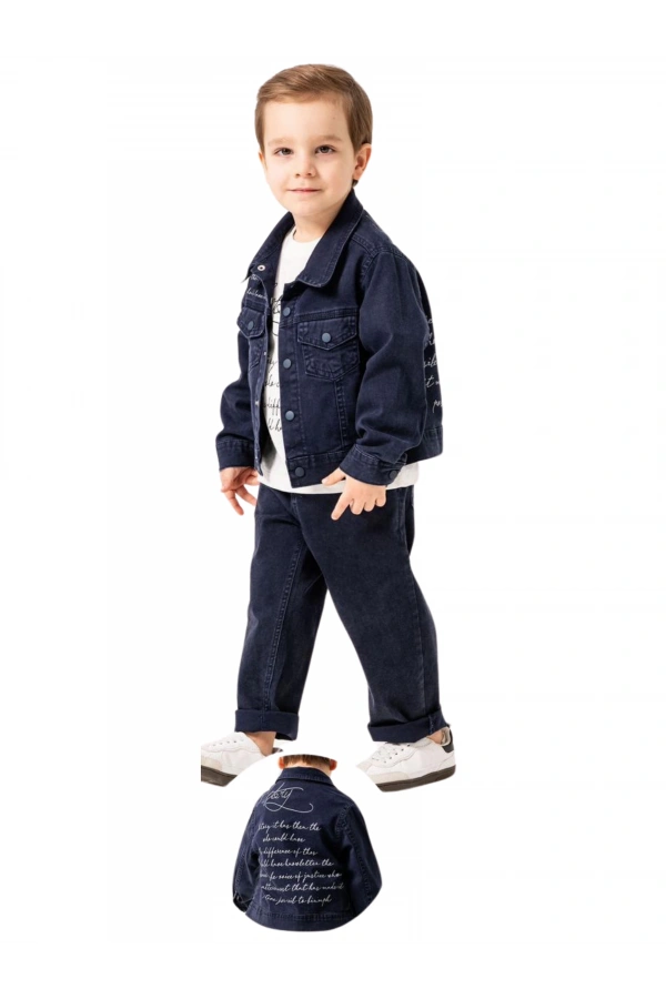 TSHIRTLÜ 3LÜ JEANS ERKEK TAKIM