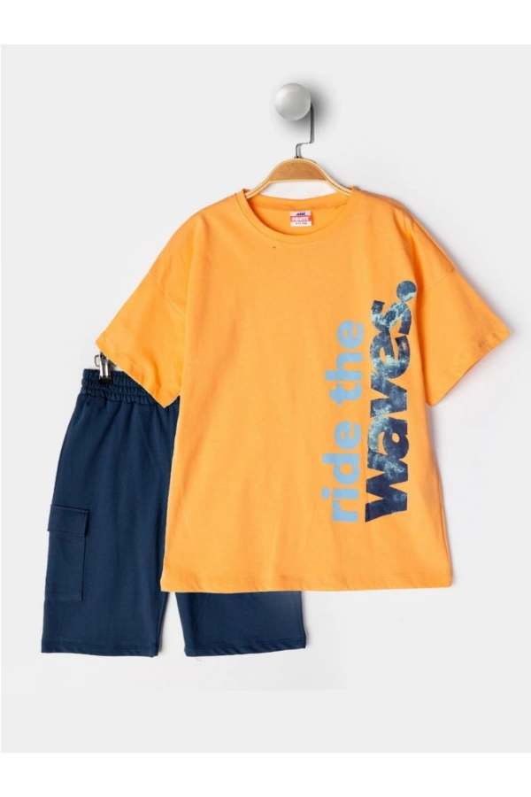 WAWES BASKILI ŞORTLU ERKEK TAKIM