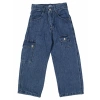 KARGO CEPLİ JEANS KIZ PANTOLON