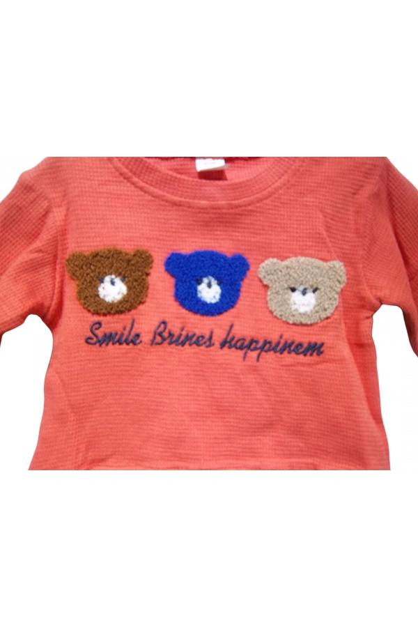 AYICIK NAKIŞLI WAFFLE ERKEK TAKIM