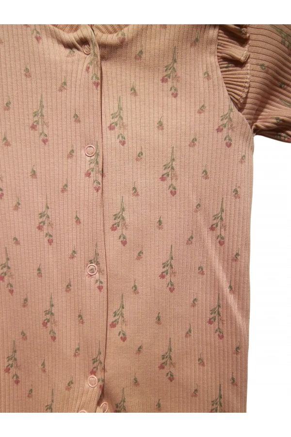 ÇİZGİLİ PATİKSİZ KIZ TULUM