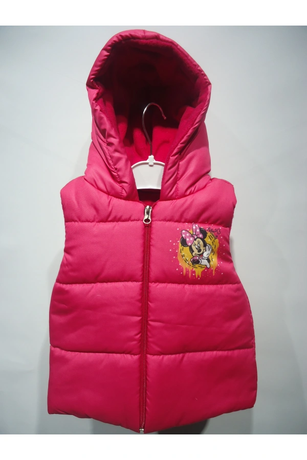 MINNIE BASKILI KIZ YELEK